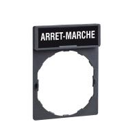 ZBY2166 Маркировка ARRET-MARCHE, Schneider Electric 